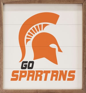 Go Spartans White